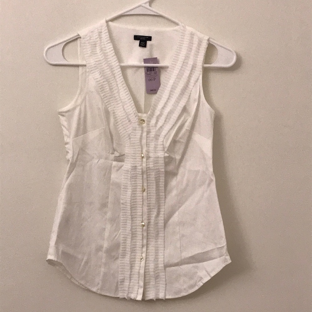 Ann Taylor shirt 00p NWT